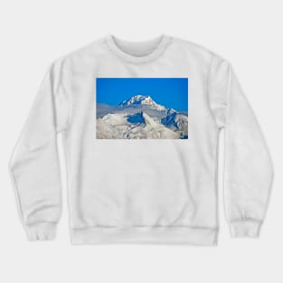 Mont Blanc from Les Arcs French Alps France Crewneck Sweatshirt